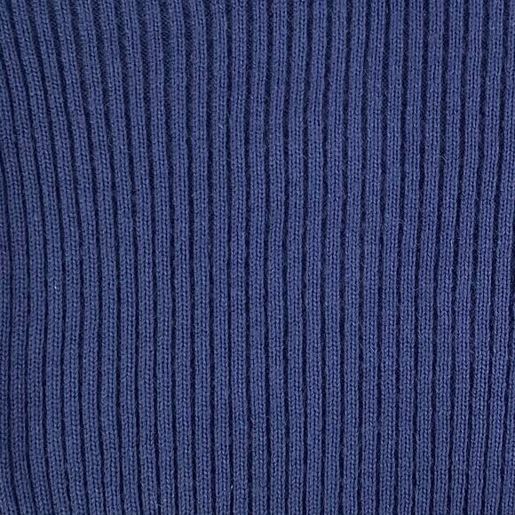 Blue Gray Military Pullover Wool Military Tactical Ribbed Sweater Sz M/L - Picture 7 of 9